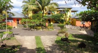 Tropical estate consist of a 2 story home with 6 bedrooms, 5 bathrooms, a guest cottage with 6 bedrooms, 6 bathrooms and an additional one bedroom apartment presently used for accommodation