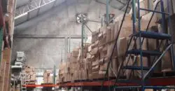 Huge warehouse with high ceiling and office for rent