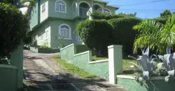 This two family house (set up as a townhouse) is is located in a prestigious section of Spring Valley, St Mary with an excellent view of the the Caribbean Sea