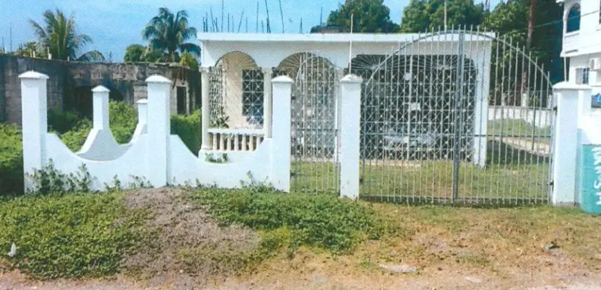 NHT House on Auction – Public auction on property in Clarendon