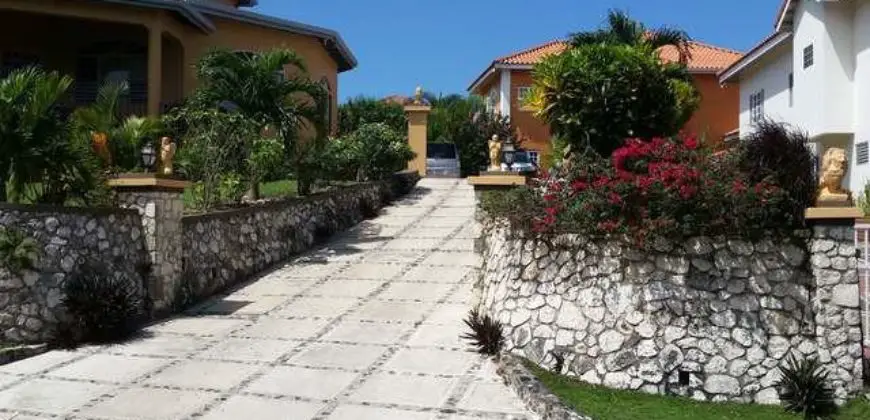 Immaculately maintained home in Ocho Rios with a breathtaking view of the Caribbean Sea