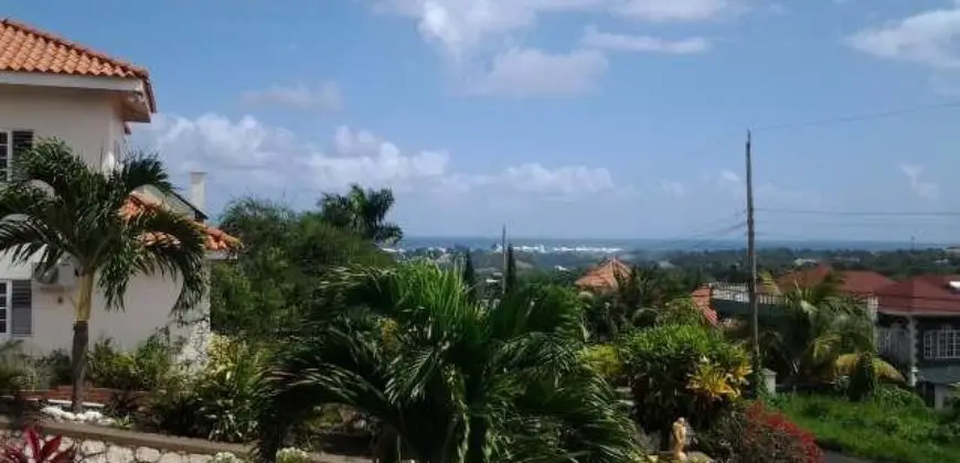 Immaculately maintained home in Ocho Rios with a breathtaking view of the Caribbean Sea