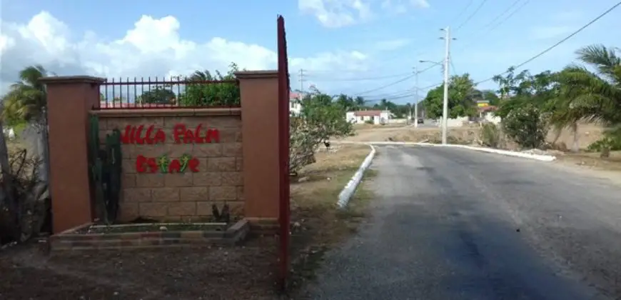 Land for sale in Villa Palm Estates St Catherine, approximately 4500sqft. Make offer today