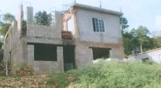 NHT Foreclosure incomplete house for sale in St Elizabeth