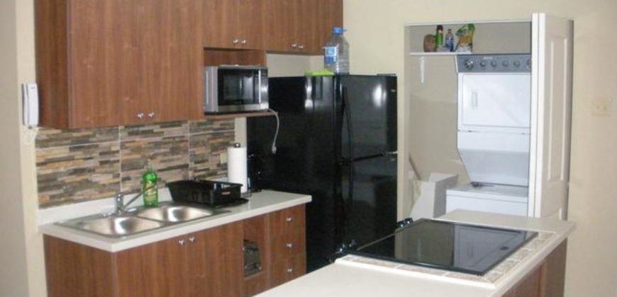 Fully furnished 2-bedroom,1 -bathroom apt in close proximity to New Kingston, schools, supermarkets and medical clinics.