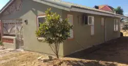 Single storey house with 2 bedrooms, 1 bathroom, living/dining, kitchen The property is being sold “as is” “where is” and is being sold under the powers of private treaty