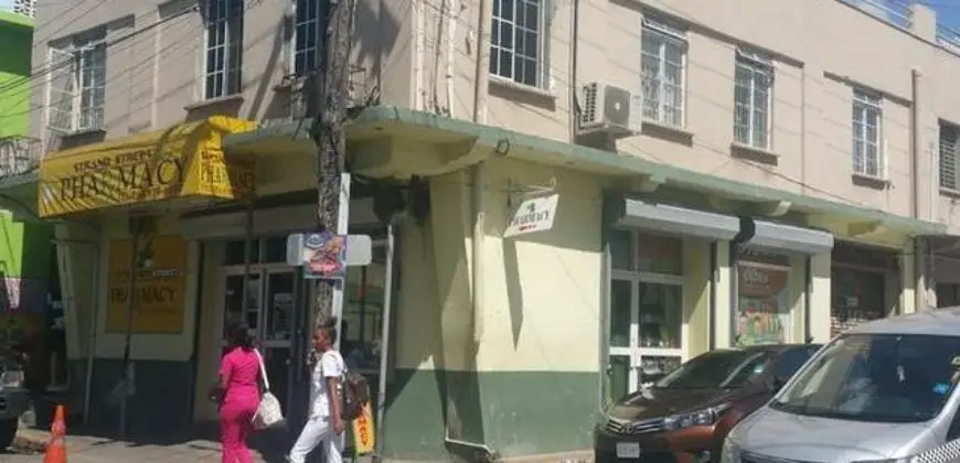 Commercial Building for sale in Montego Bay, currently has three separate tenants with good monthly income