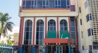 Four storey office building for sale, property comprises of offices, restrooms, kitchen, dining areas, storage areas, generator room, water storage tanks, water pump, hurricane shutters, elevator, standby generator etc