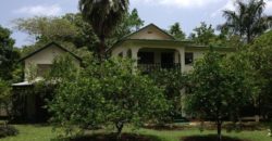 This landscaped, spacious and fully fruited 1.25 acre property contains a main house with 1 BR 1 Bth, kitchen and dining/living upstairs and a rentable 1 BR apartment downstairs