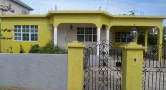 4 bedroom 3 bathroom house is located in the well desired area of Discovery Bay St. Ann