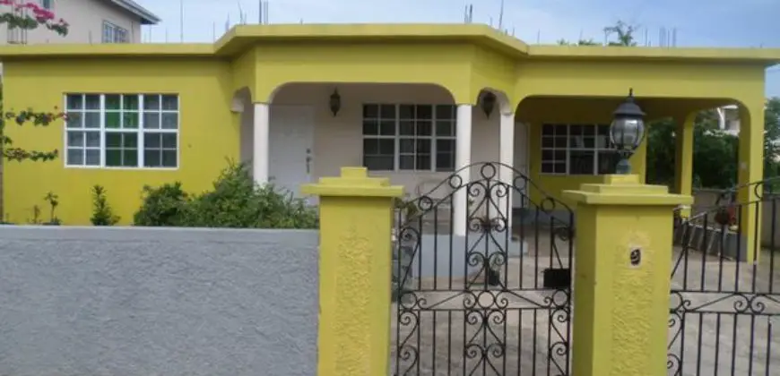 4 bedroom 3 bathroom house is located in the well desired area of Discovery Bay St. Ann