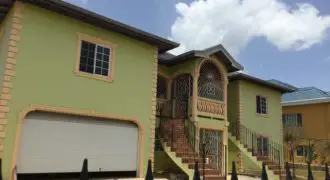 5 bedrooms, with 4 being upstairs and one downstairs house. The central area upstairs has a large living entertainment room.